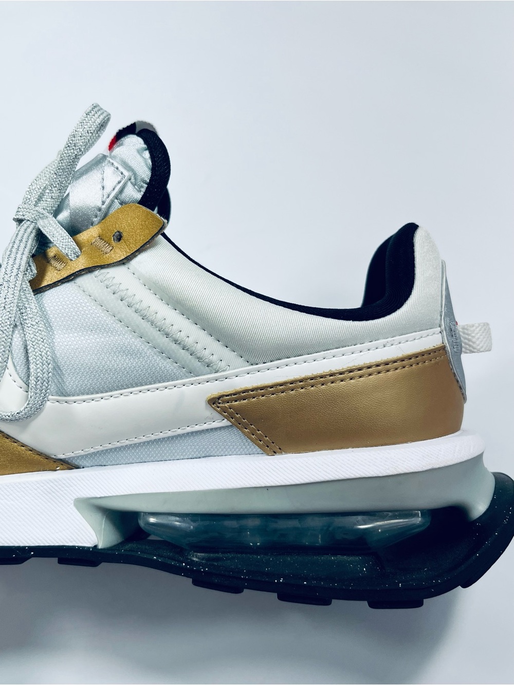 Nike Air Max Pre-Day SE Platinum White Gold # DJ6210-001 Women’s 10.5 Shoes - Picture 9 of 15